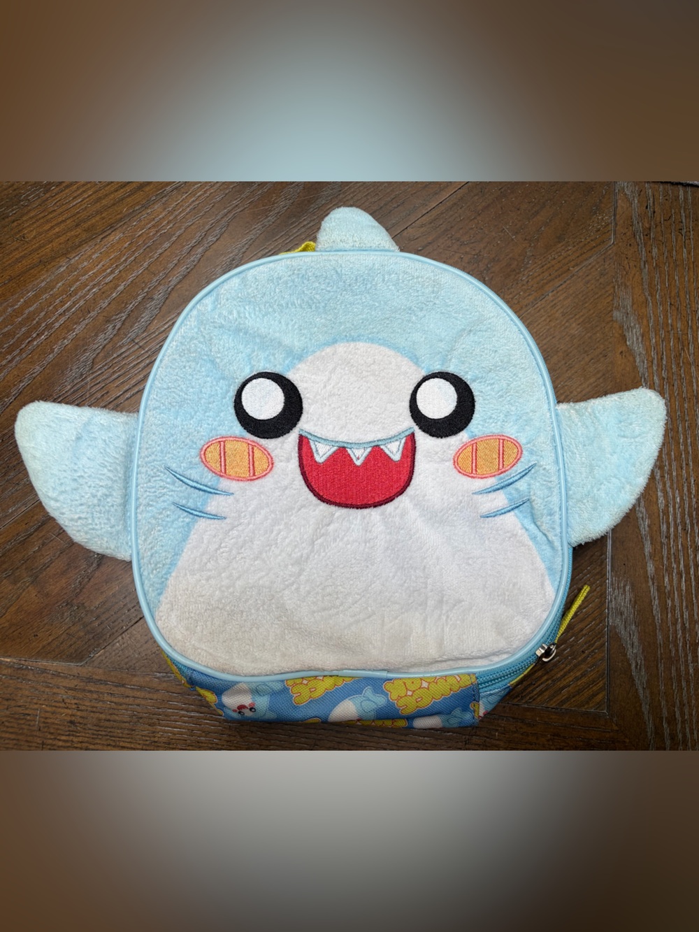 LankyBox Thicc Shark Lunch Box Kids Blue
